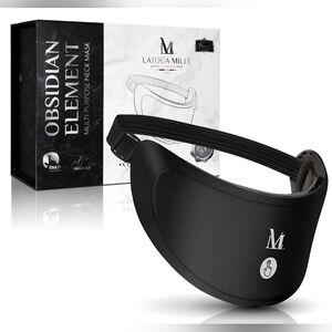 Latoua Mille Obsidian Element Multi-Purpose Neck Mask Anti-Aging Device - Sealed